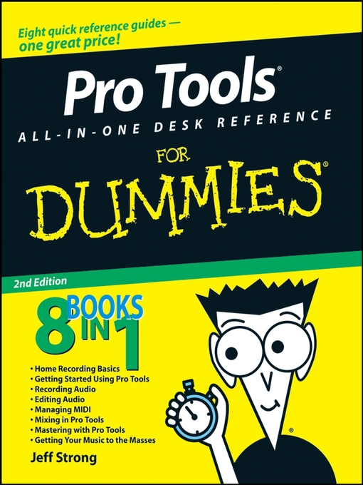 Cover image for Pro Tools All-in-One Desk Reference For Dummies